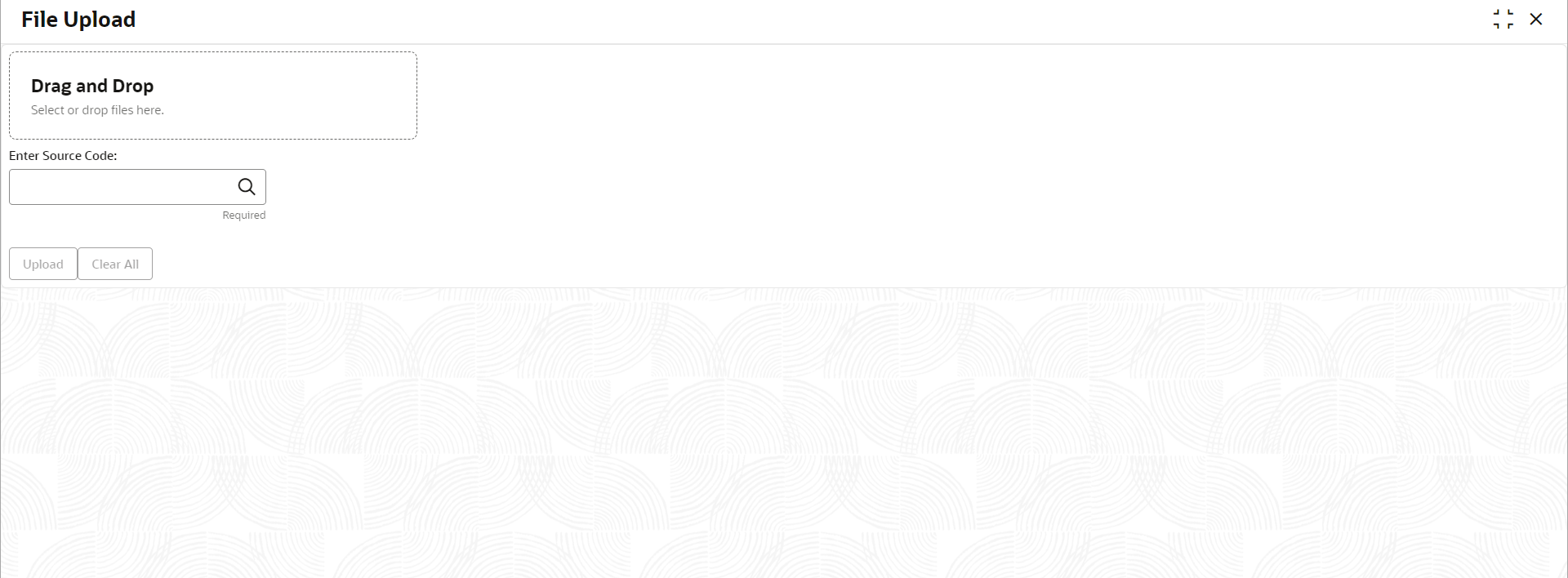 File Upload File Upload