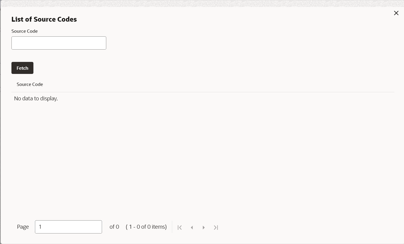 List of Source Codes List of Source Codes