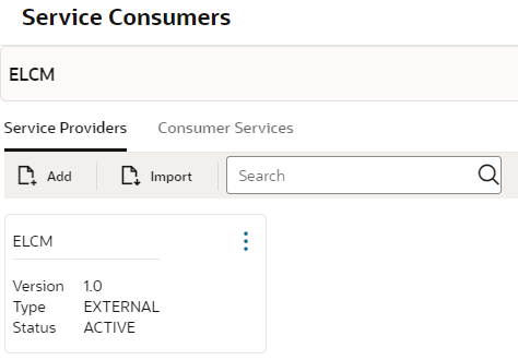 Service Providers