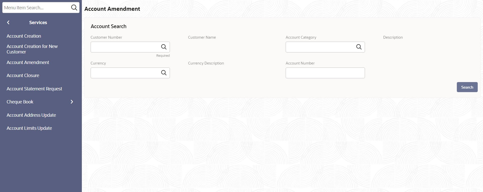 Account Amendment