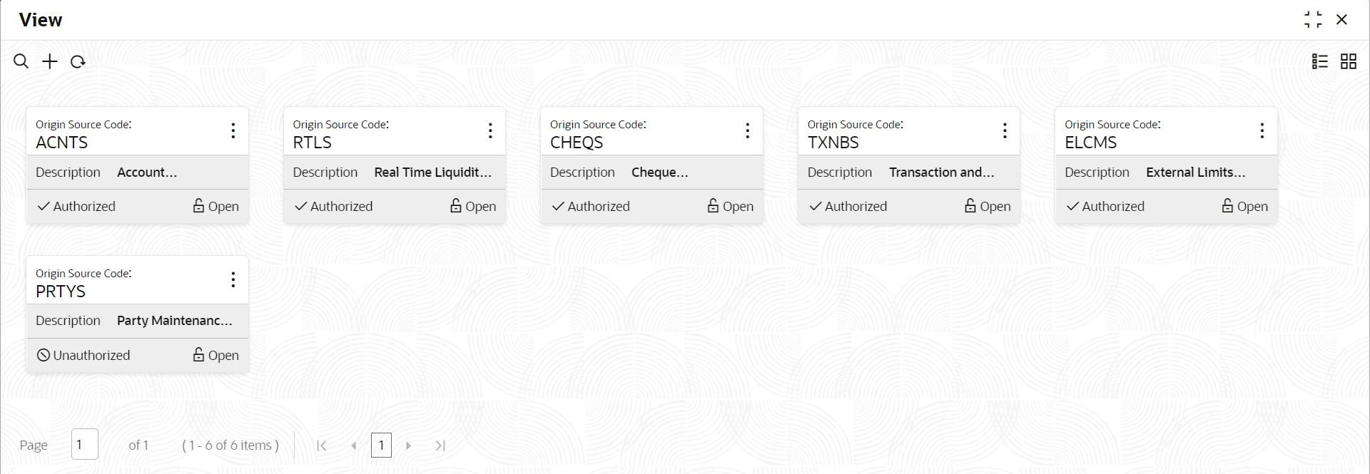 View Overrides Configuration
