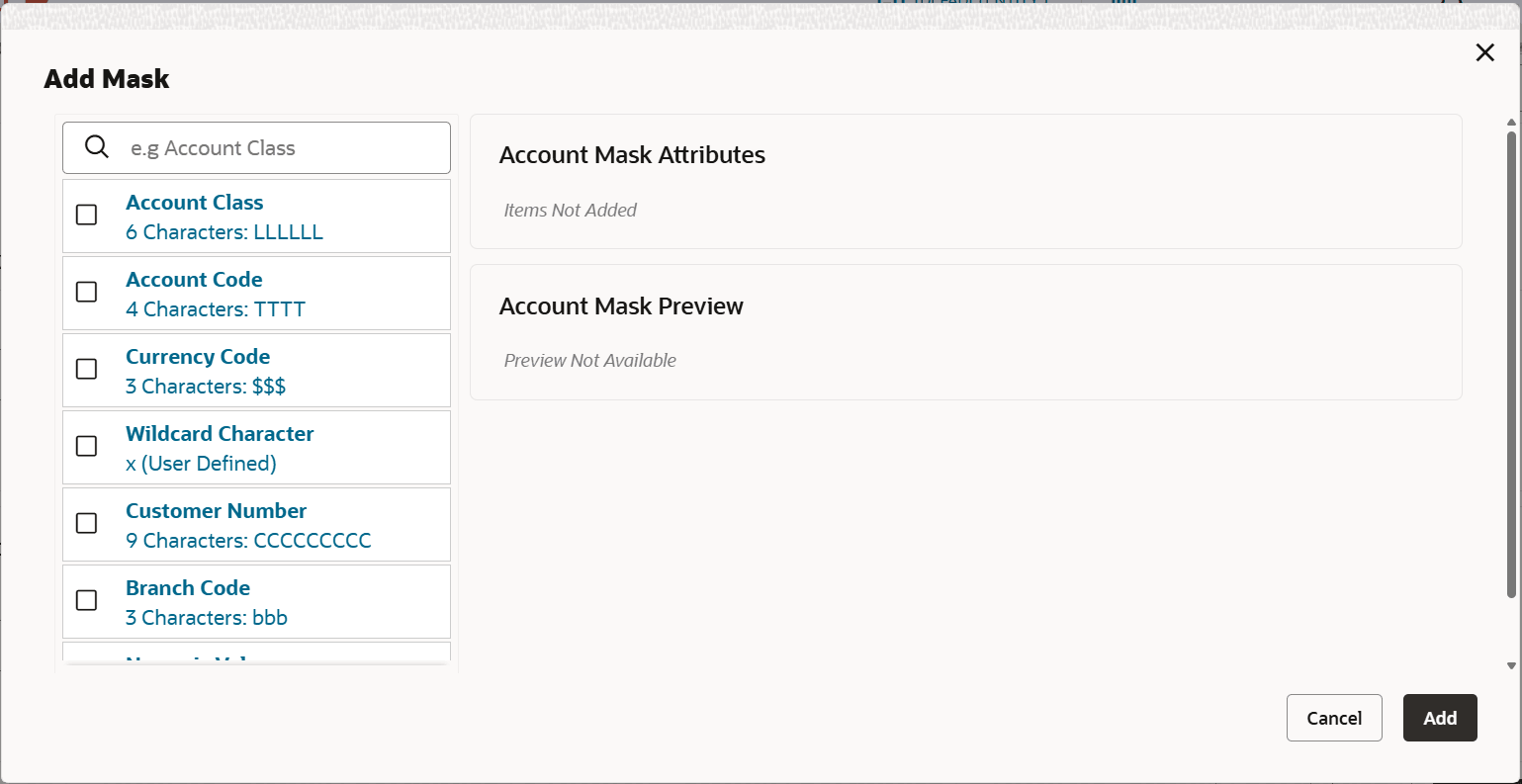 Description of add-mask---configure-bank-parameters.png follows Description of add-mask---configure-bank-parameters.png follows