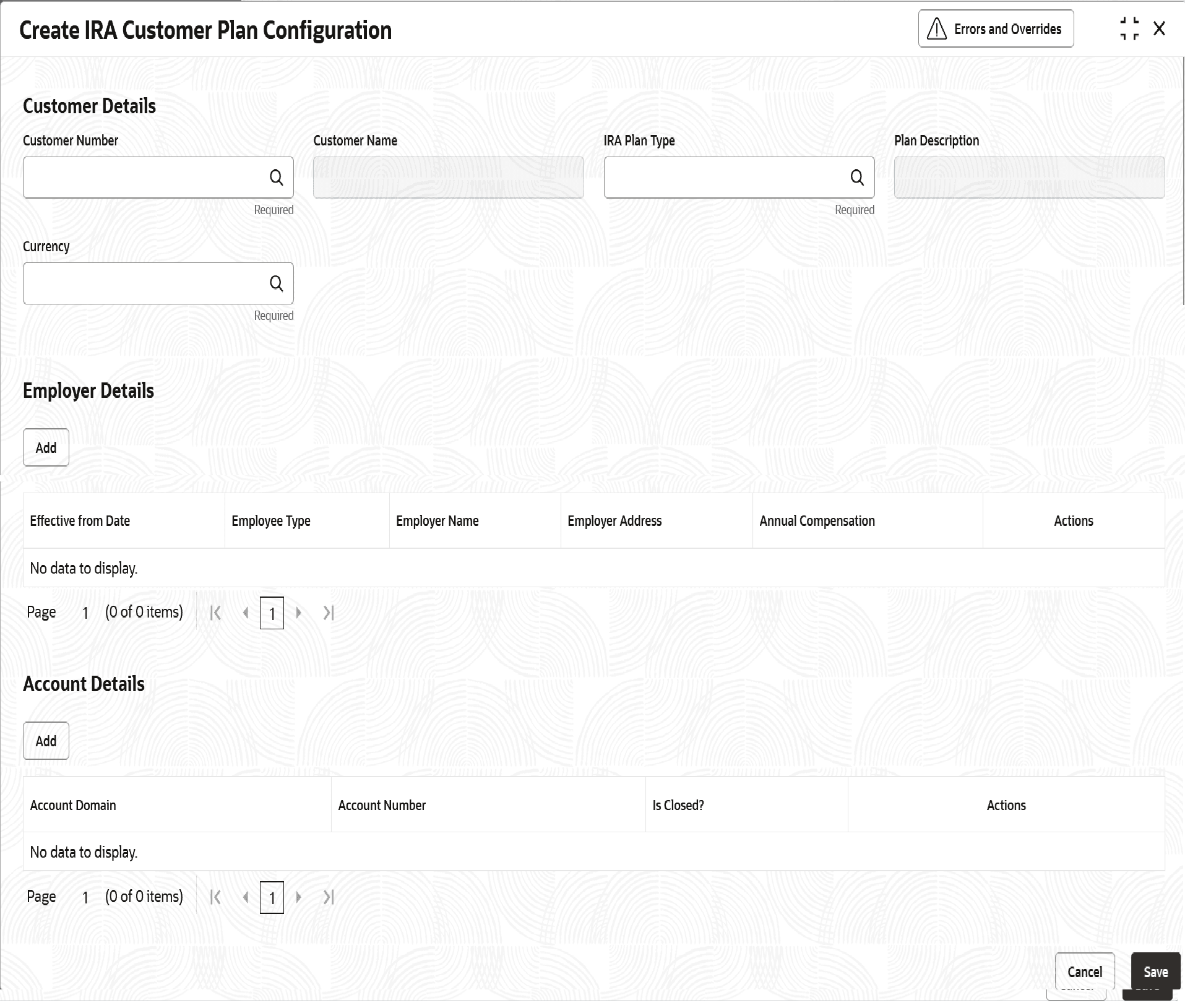 Description of create-ira-customer-plan-configuration.png follows Description of create-ira-customer-plan-configuration.png follows