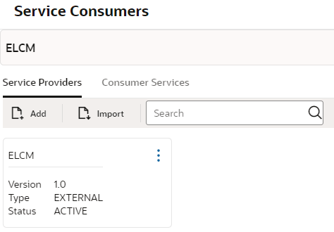 Service Providers
