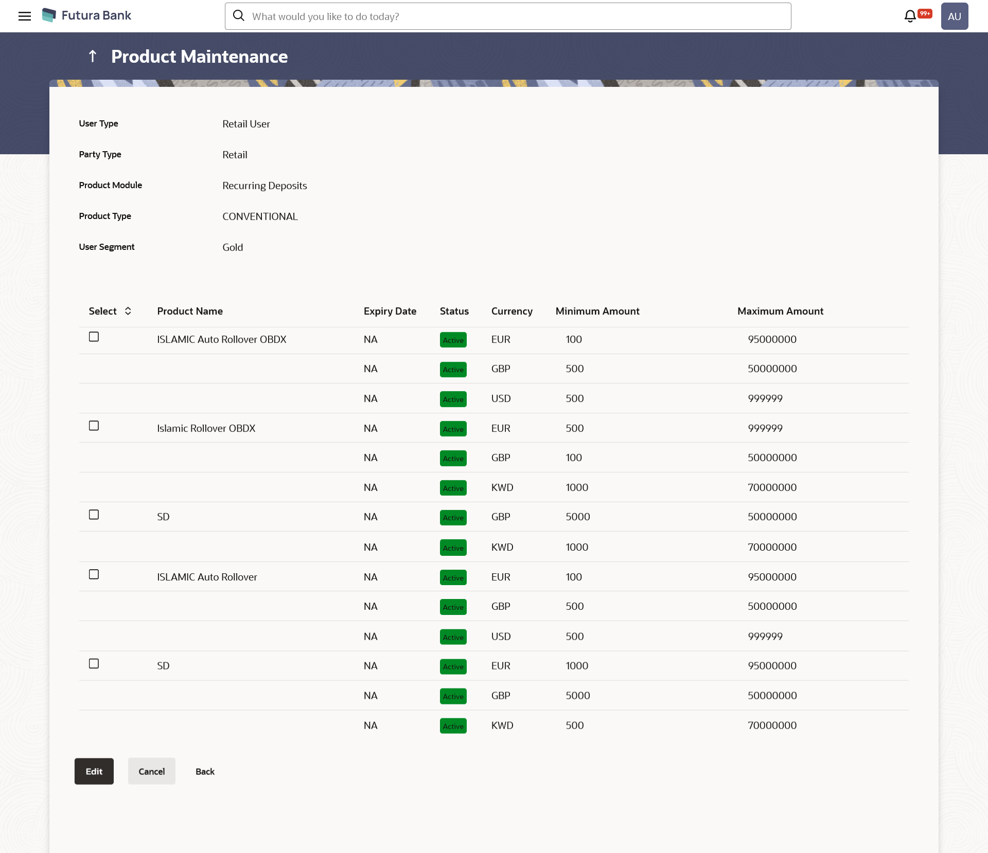 Product Mapping - View