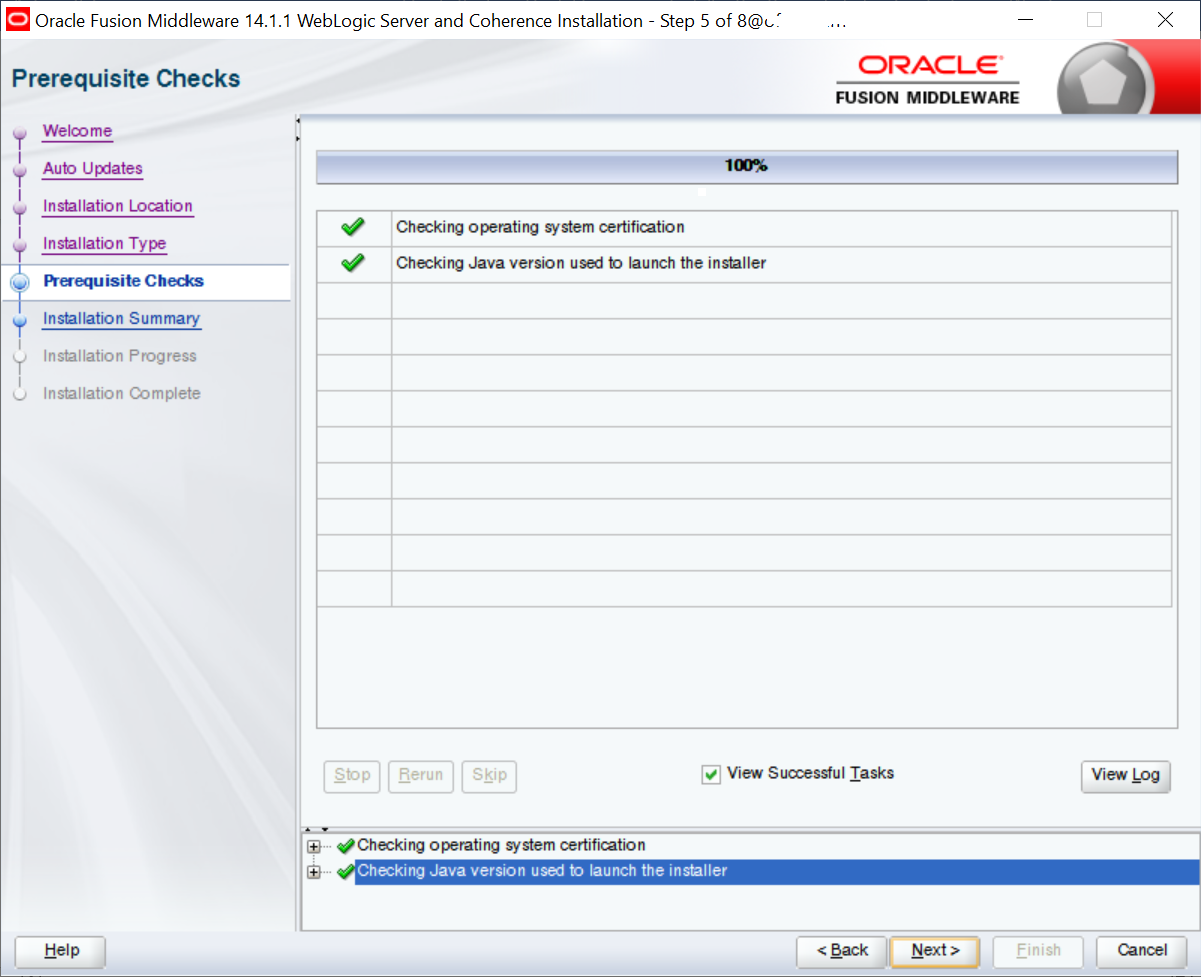 Installing Weblogic Installing Weblogic