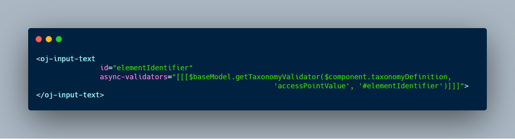 Description of taxonomyconfig2.png follows