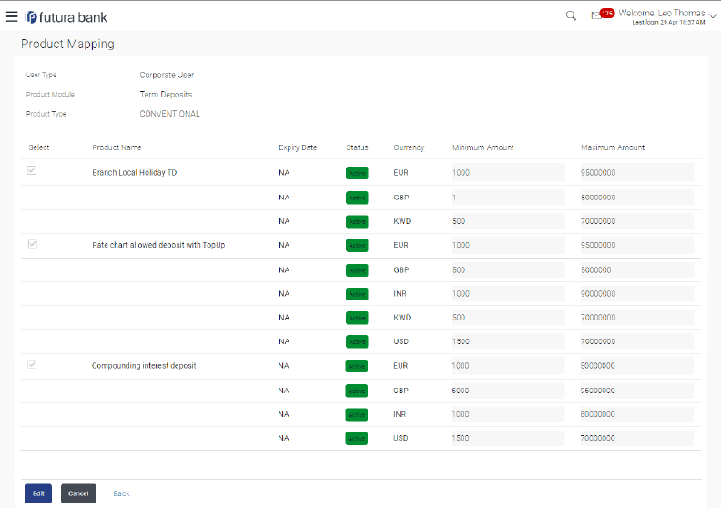 Product Mapping - View Product Mapping - View
