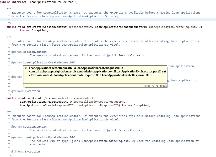 sdextensionssample samplemodule library src main java... Service Extension Executor Interface