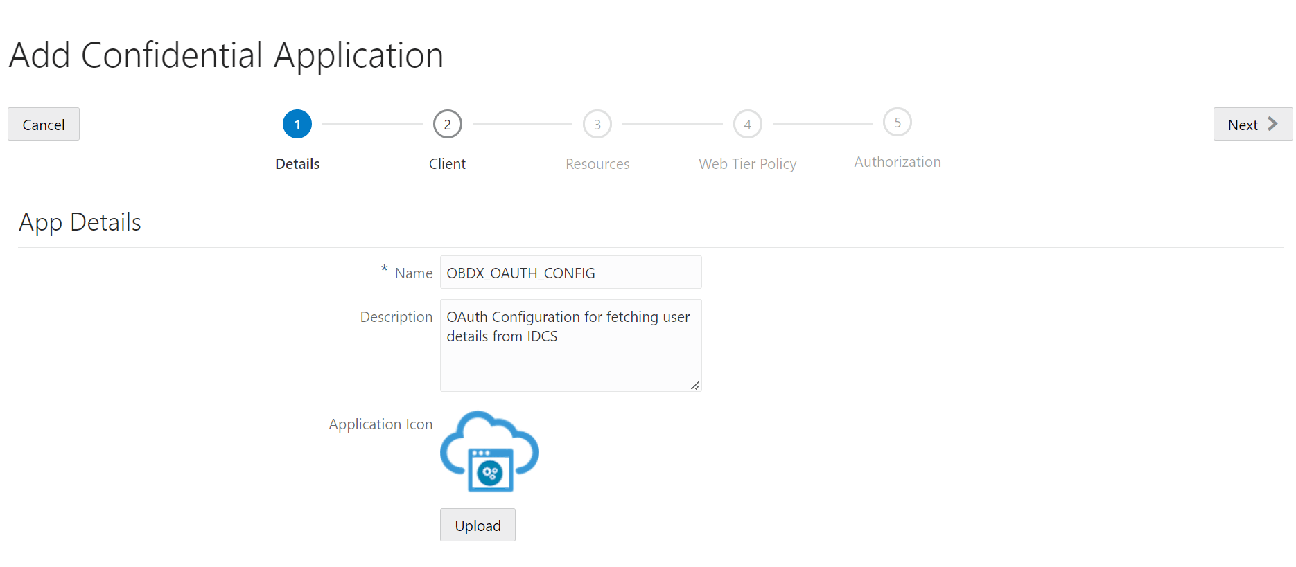 Add Confidential Application Add Confidential Application