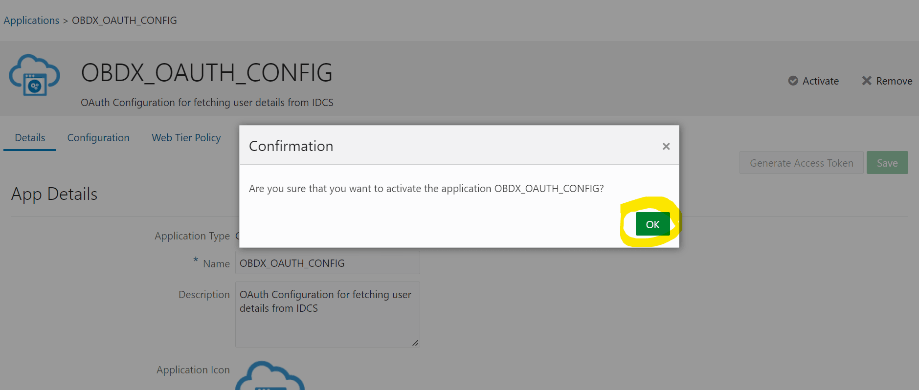 Add Confidential Application Add Confidential Application