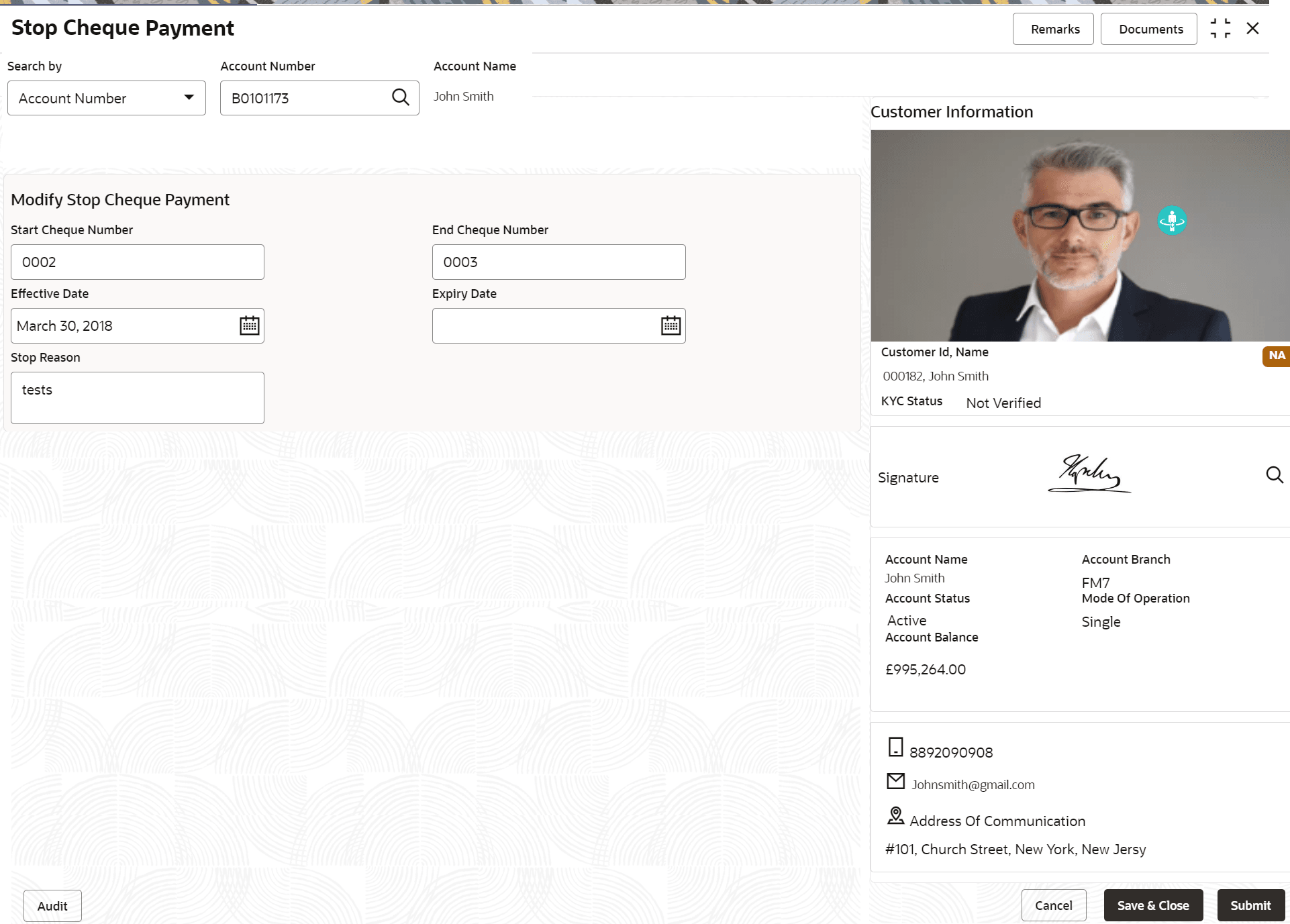 Description of view-modify-stop-cheque-payment-modify.png follows Description of view-modify-stop-cheque-payment-modify.png follows