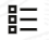 List view icon