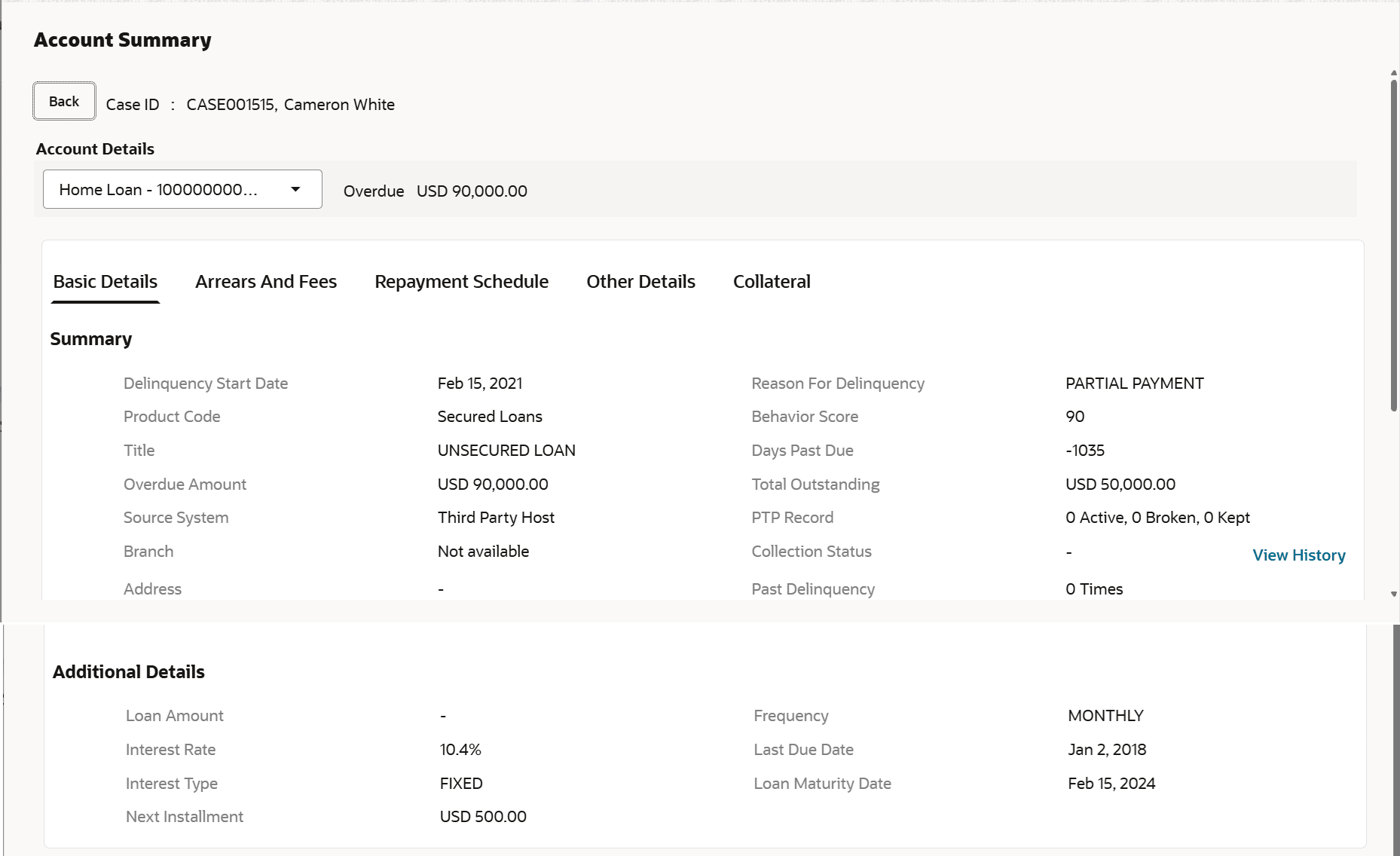 Description of account-summary-account-details.png follows