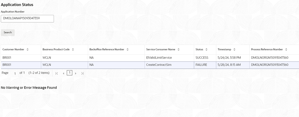 Description of applicationstatus.png follows