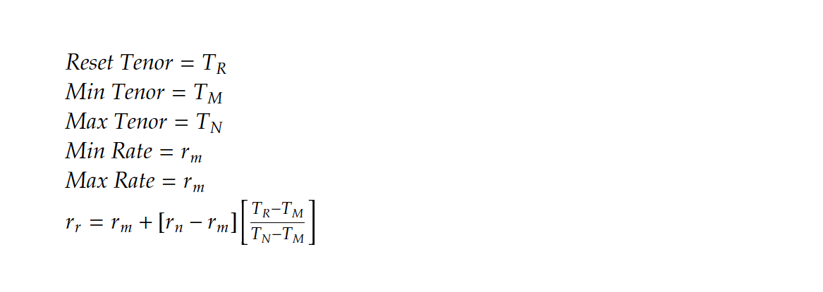 Interpolation Formula Interpolation Formula