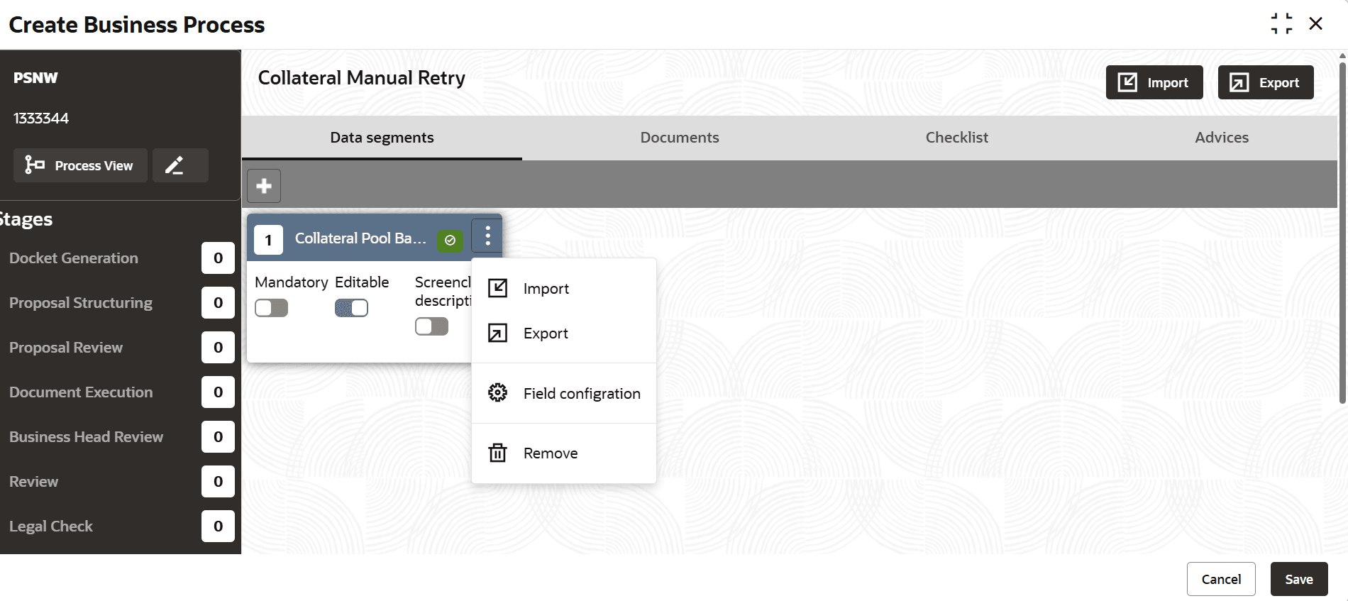 Description of business-process-definition-export-screen.png follows