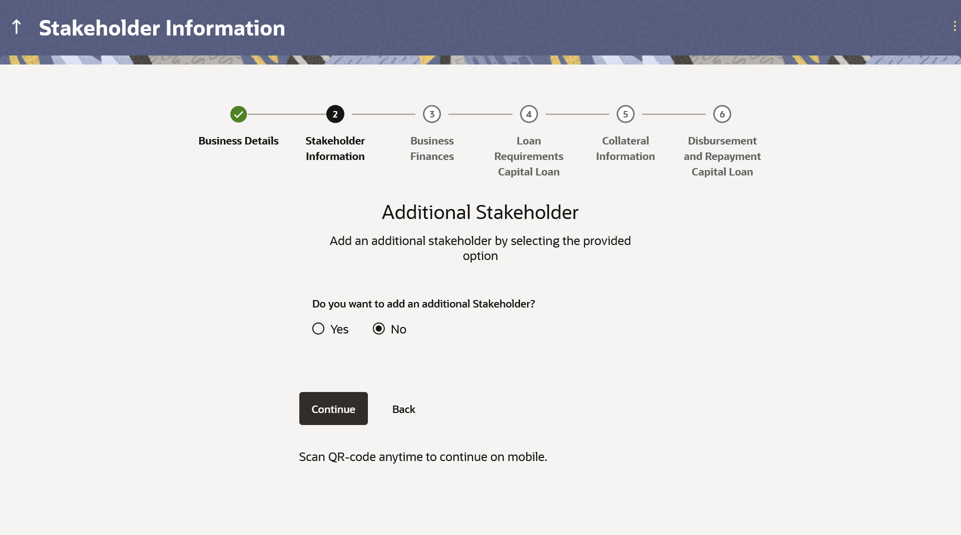 Additional Stakeholder Additional Stakeholder
