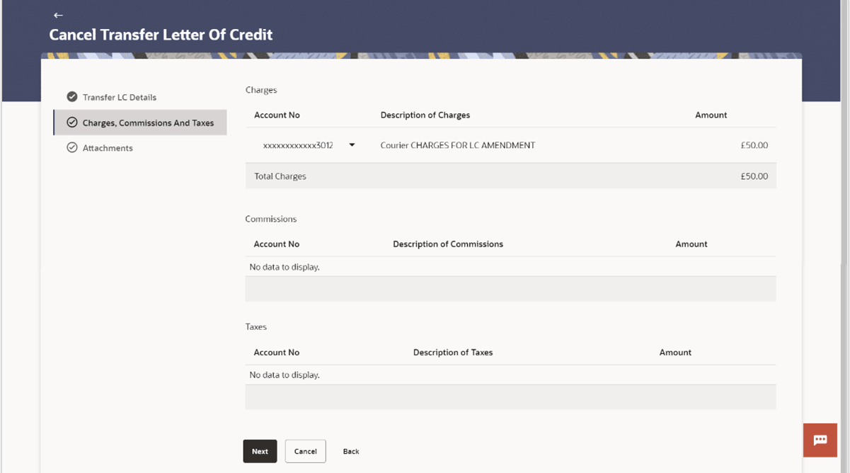 Description of cancel-transfer-letter-credit-charges-commissions-and-taxes.png follows