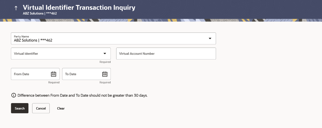 Description of virtual-identifier-transaction-inquiry.png follows Description of virtual-identifier-transaction-inquiry.png follows