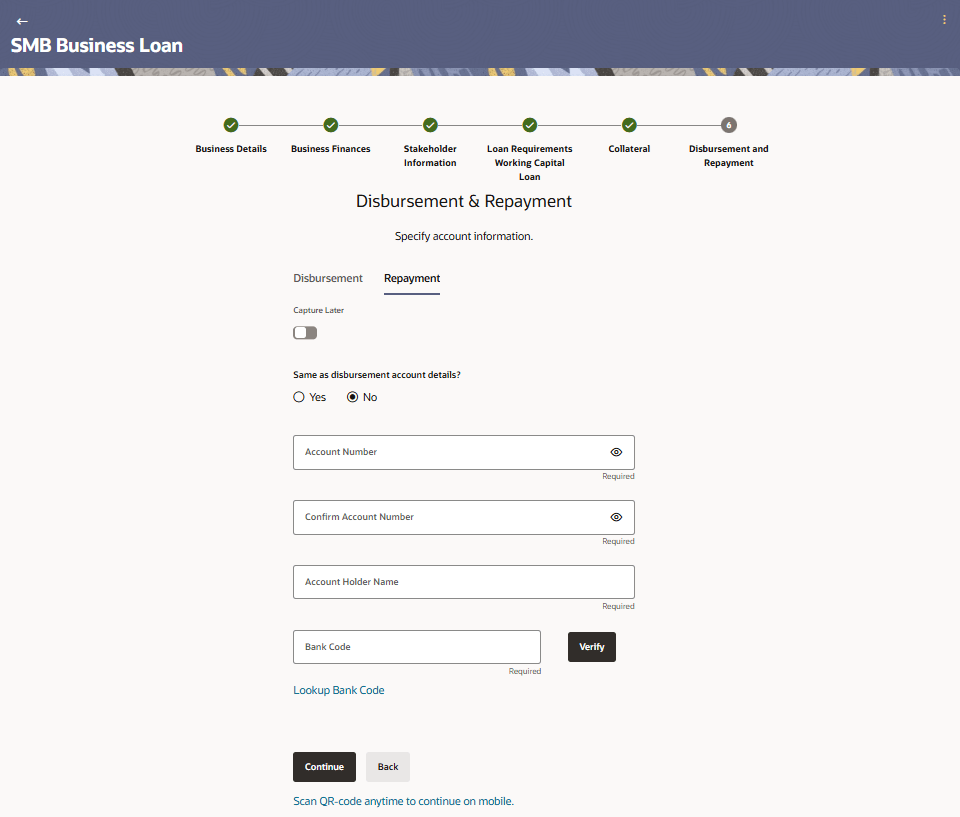 Disbursement