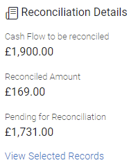 Reconciliation Details