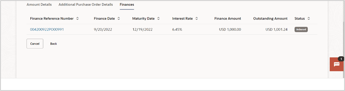Description of view-purchase-order-details_finances.png follows