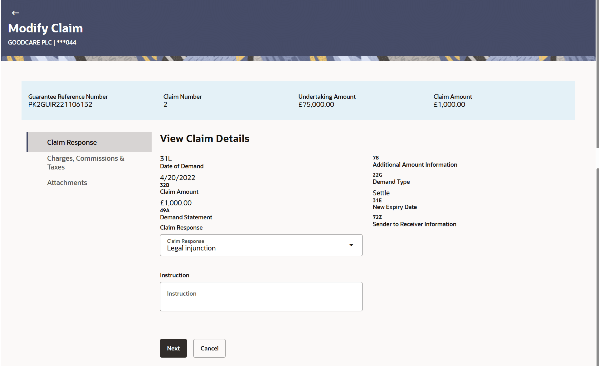 Description of modify-claim-claim-response.png follows