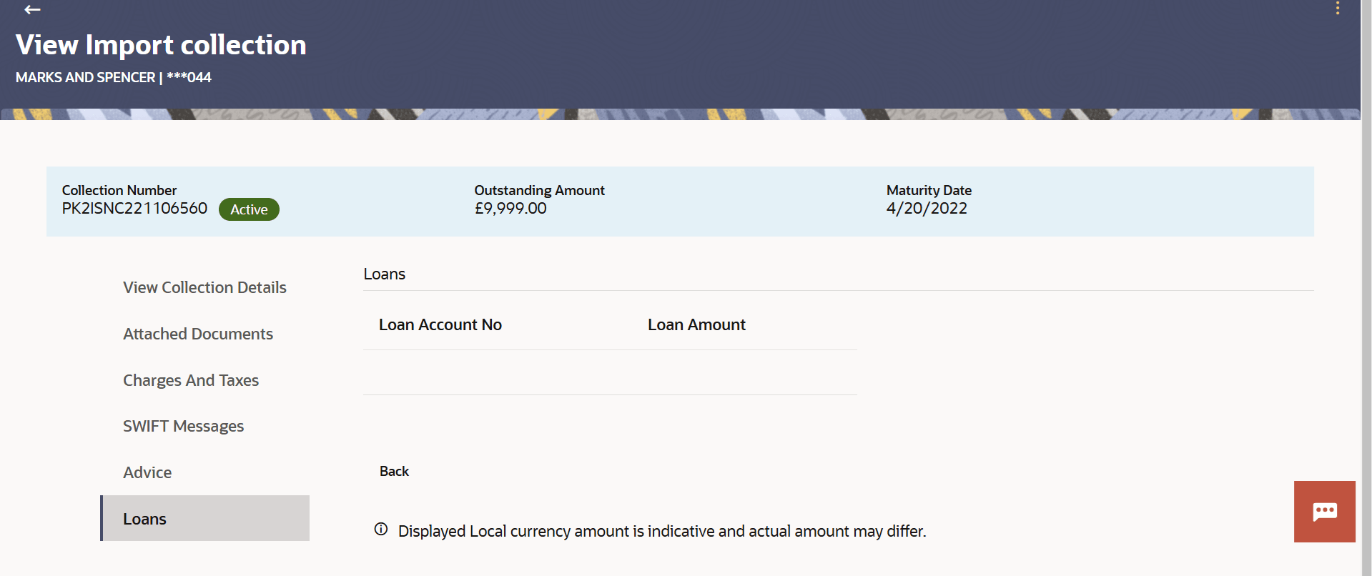 Description of view-import-collection-loan.png follows Description of view-import-collection-loan.png follows