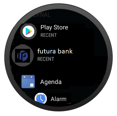 futura bank Application on Android