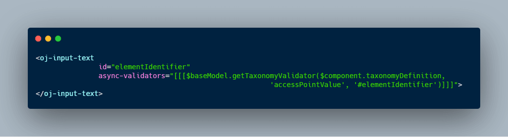 Description of taxonomyconfig2.png follows