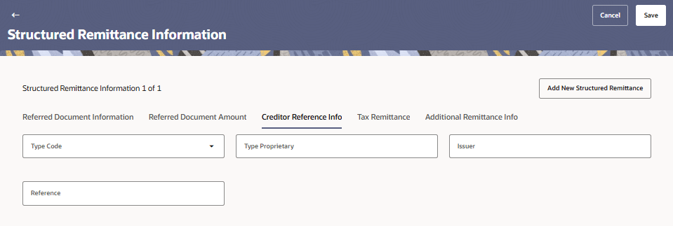 Description of creditor-reference-info.png follows Description of creditor-reference-info.png follows