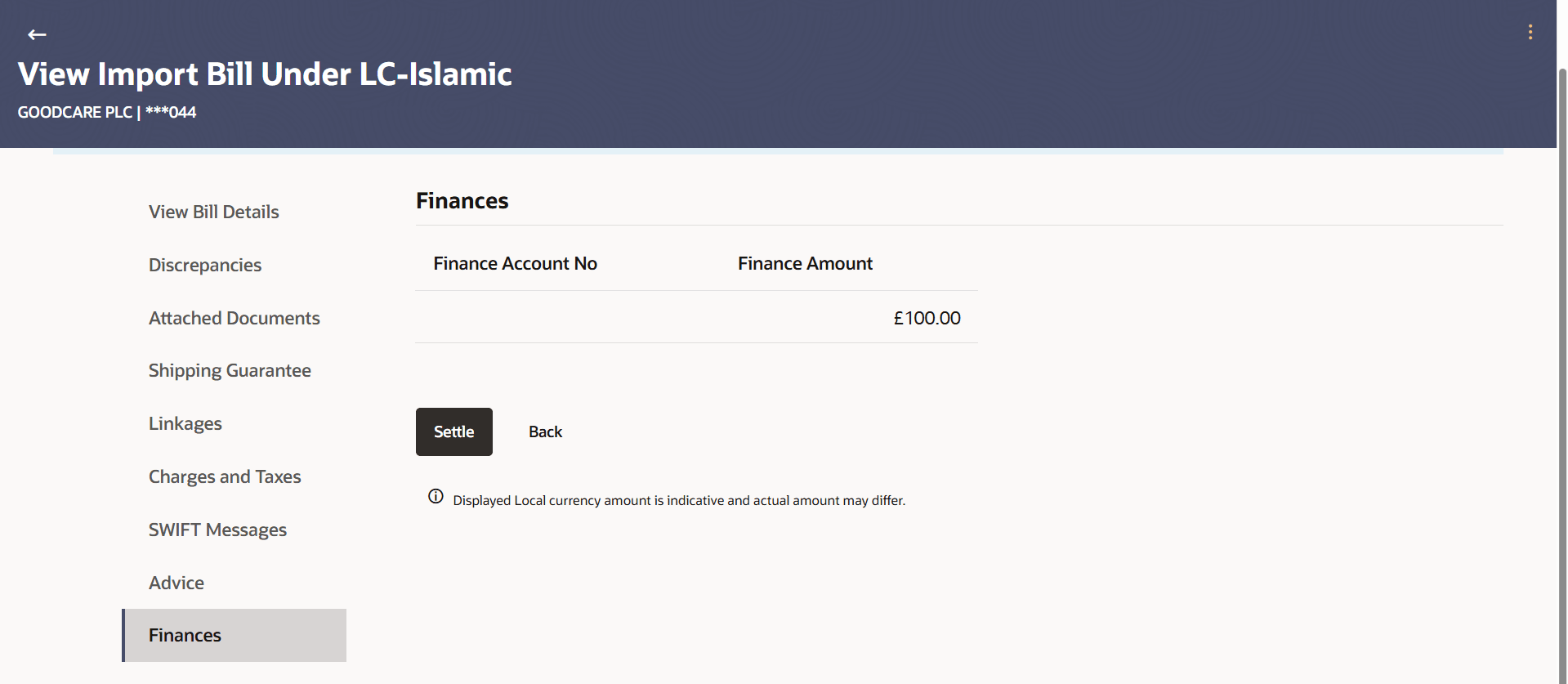Description of view-import-bill-islamic-finances.png follows