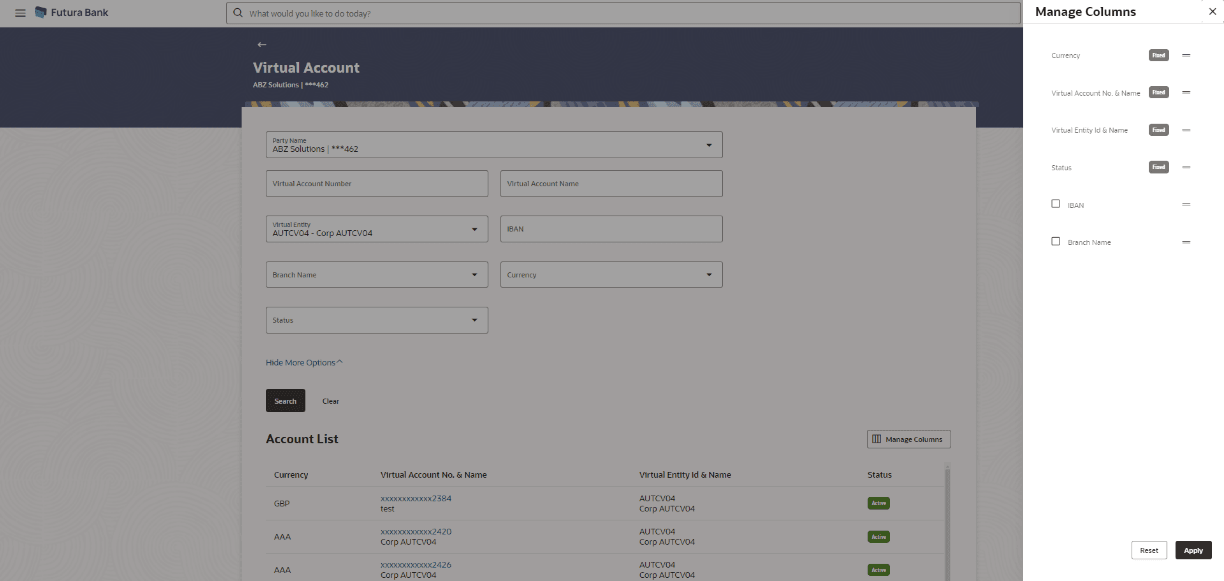Description of view-virtual-account-manage-columns.png follows