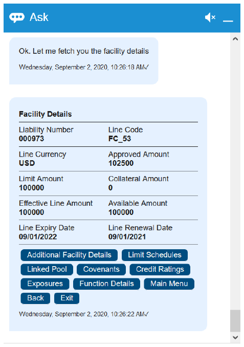 Facility details