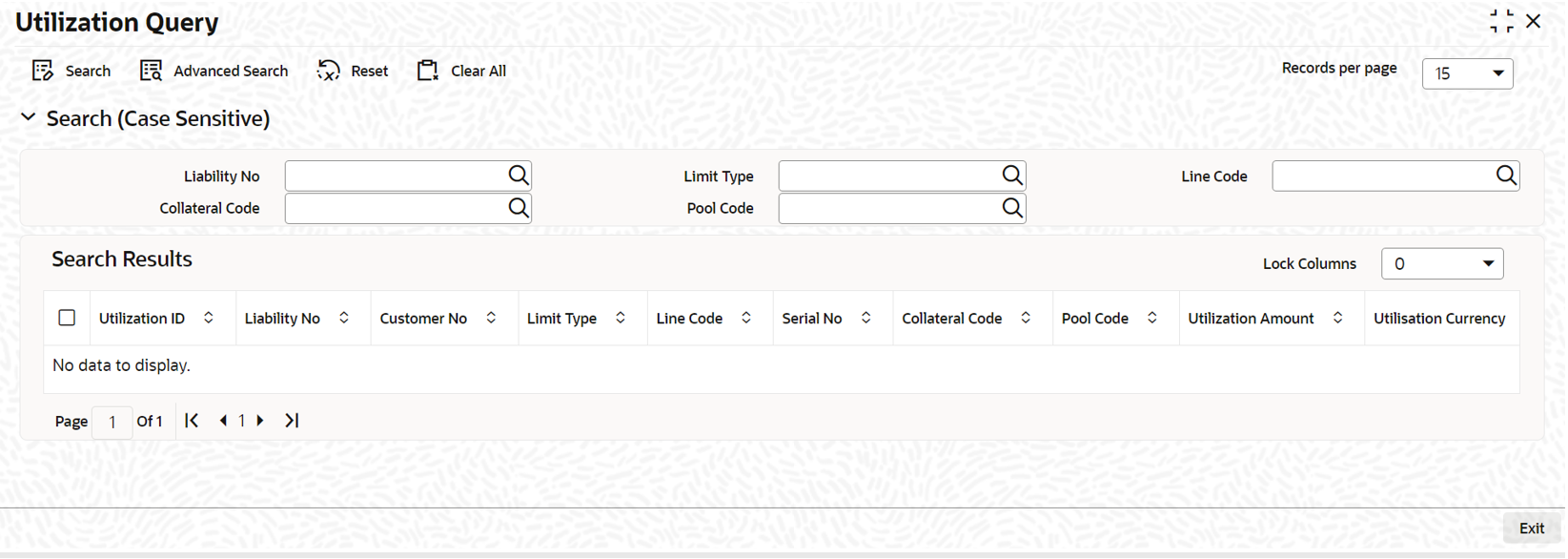 Utilization Query
