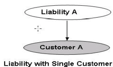 Single Liability Linked To Only One Customer