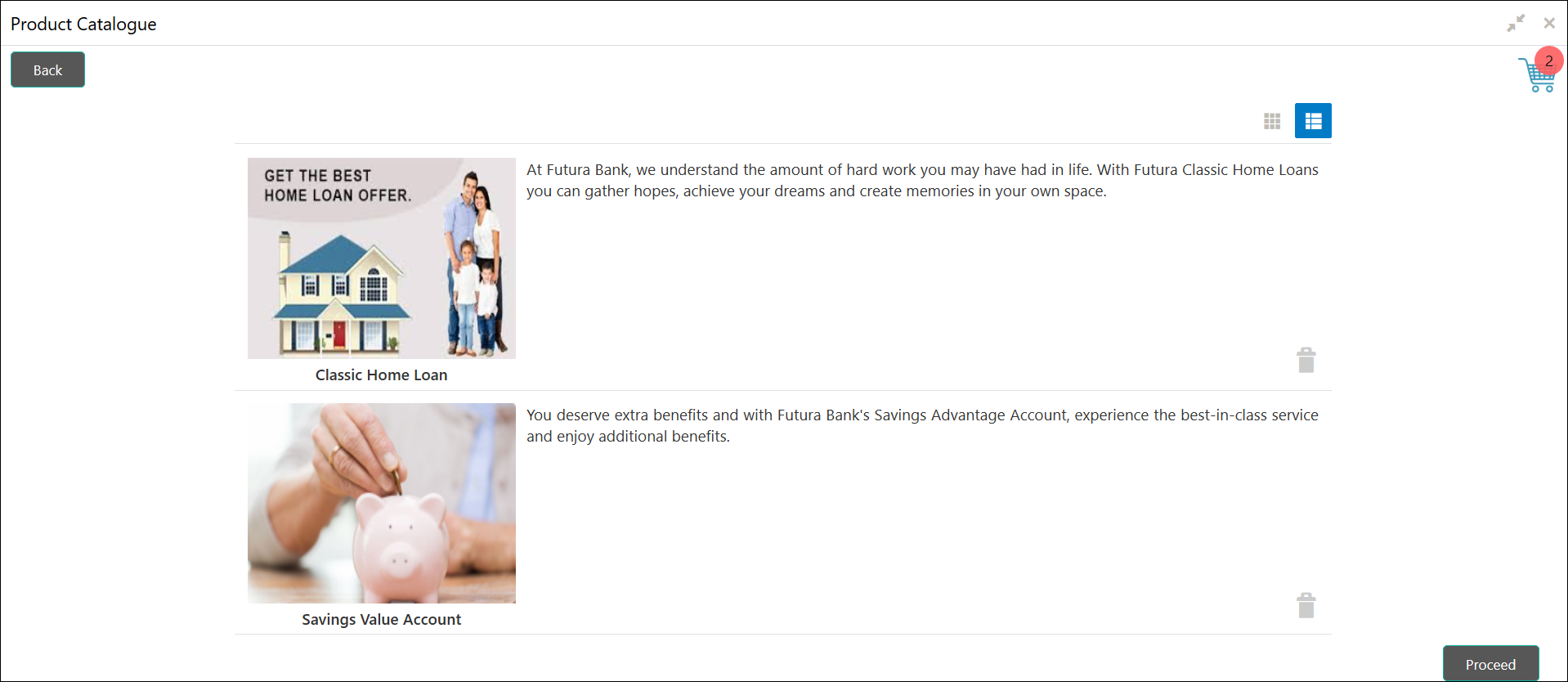 Cart Screen with Multiple Products Cart Screen with Multiple Products