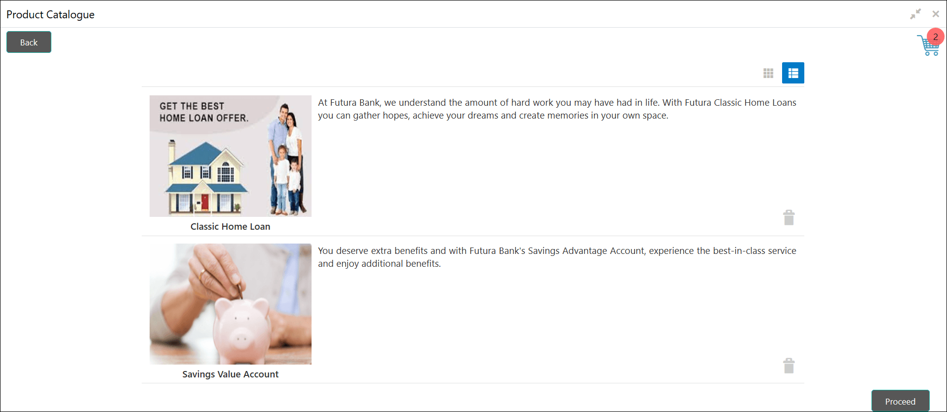 Cart Screen with Multiple Products Cart Screen with Multiple Products