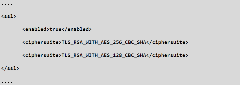 SSL Cipher Suite
