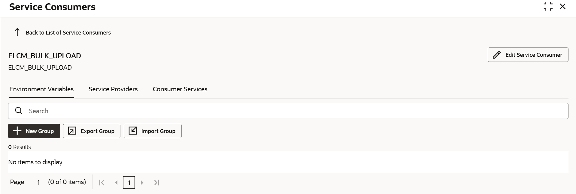 Service Consumer Service Consumer