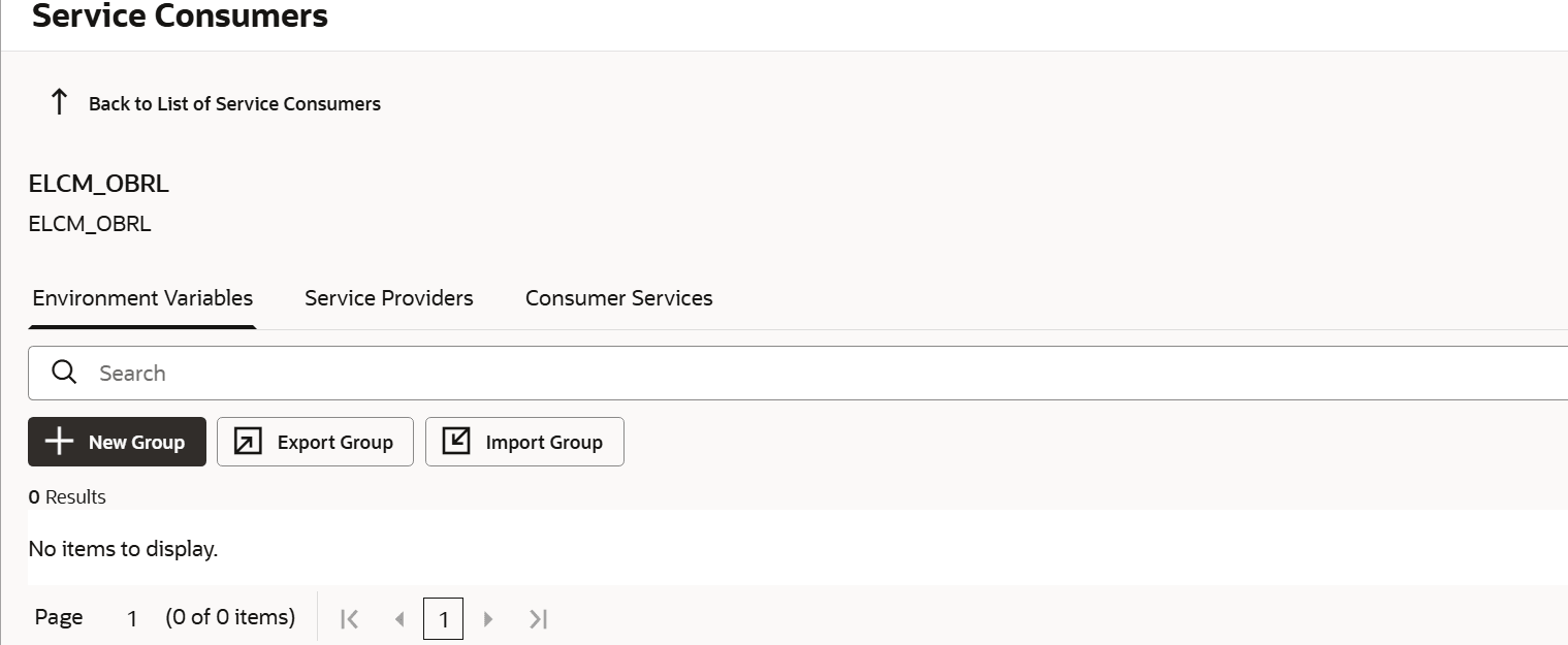 Service Consumer Service Consumer