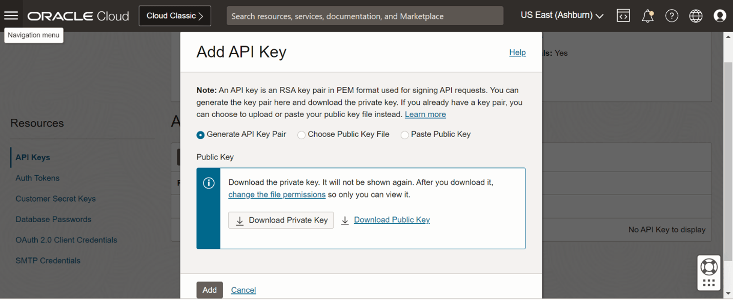Description of add-api-key.png follows Description of add-api-key.png follows
