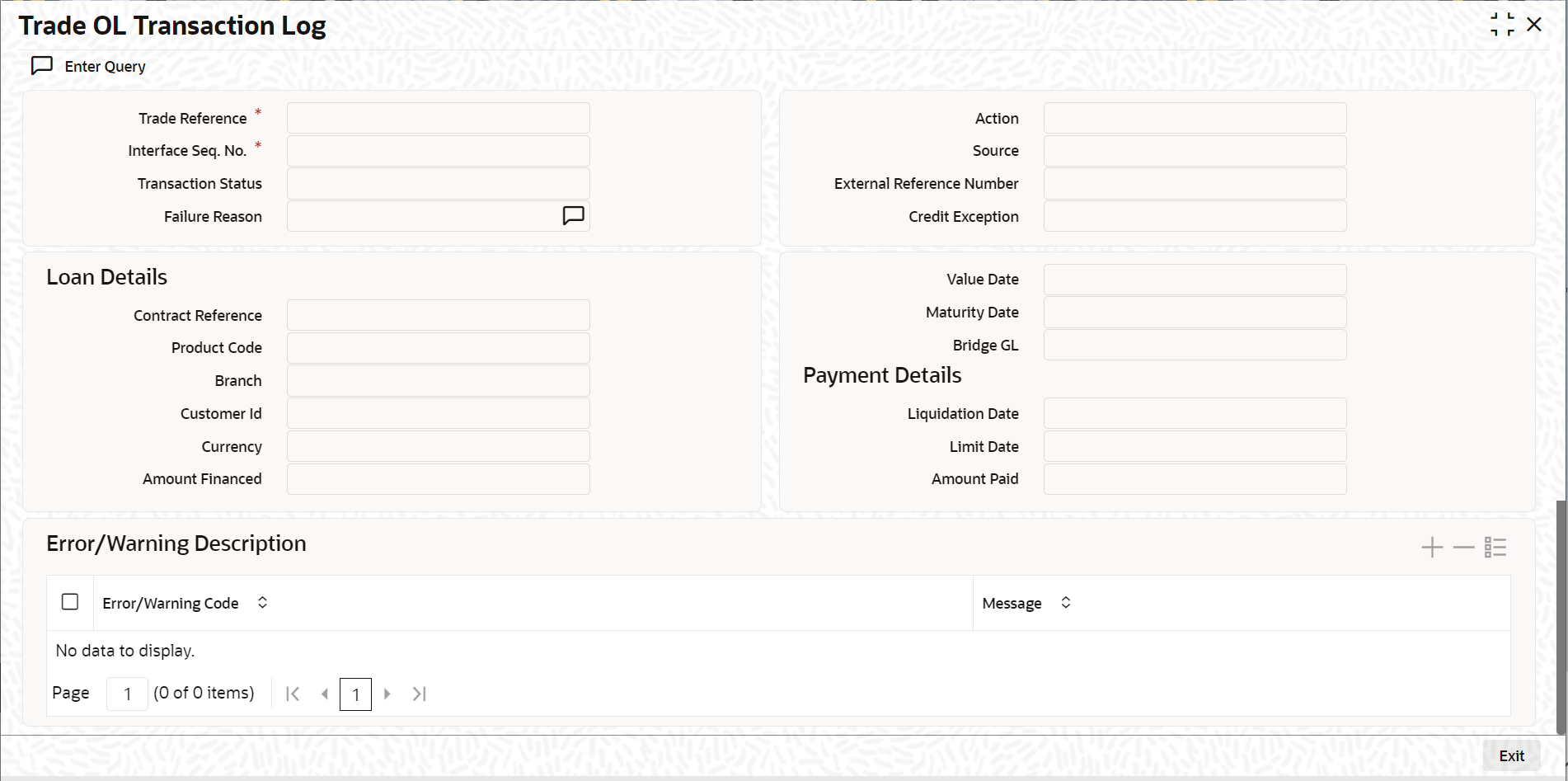 Description of 2.3.9_ifdlmnpc_trade-ol-transaction-log.png follows Description of 2.3.9_ifdlmnpc_trade-ol-transaction-log.png follows