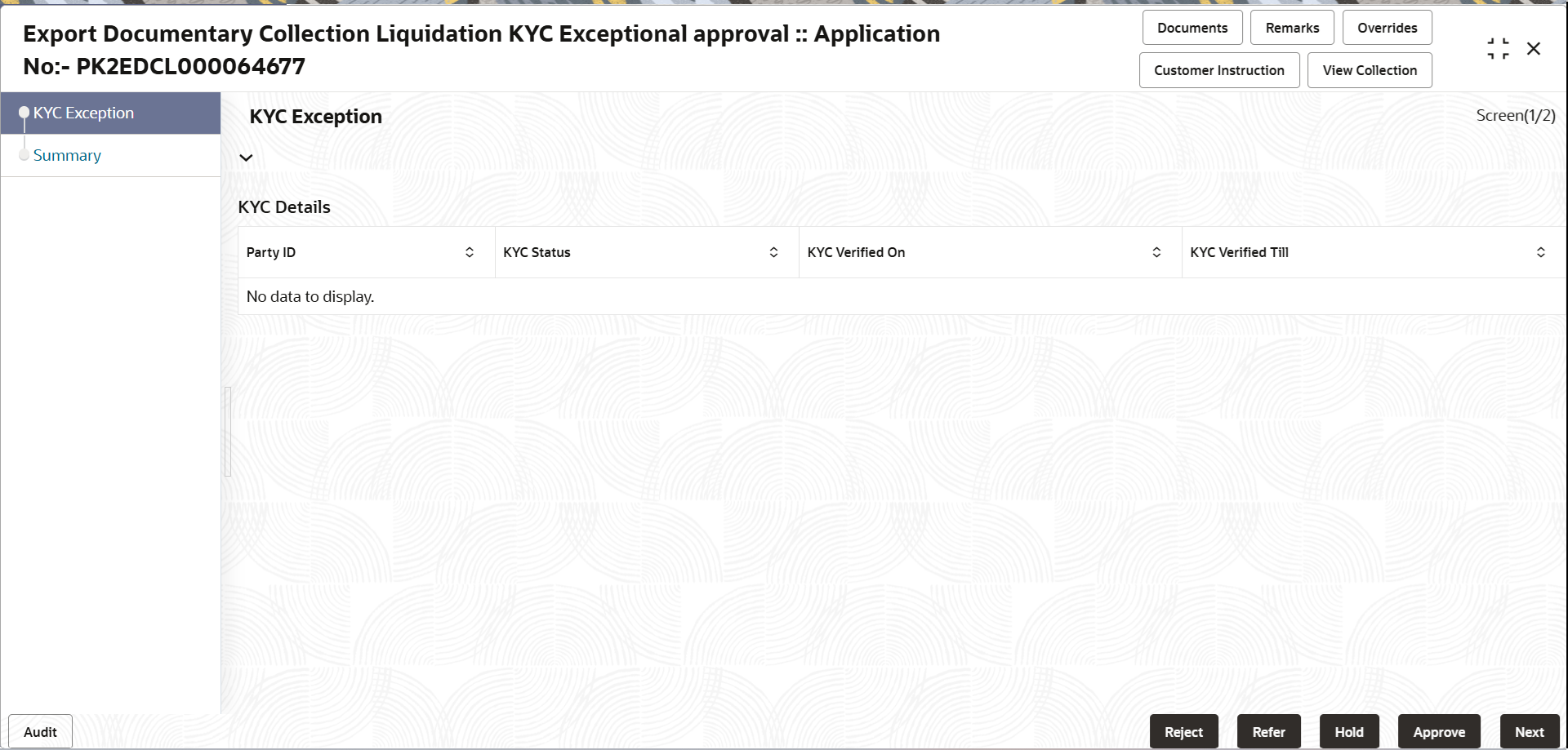Description of kycexception.png follows Description of kycexception.png follows