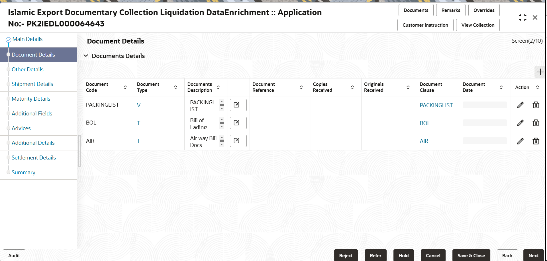 Description of dedocumentdetails.png follows