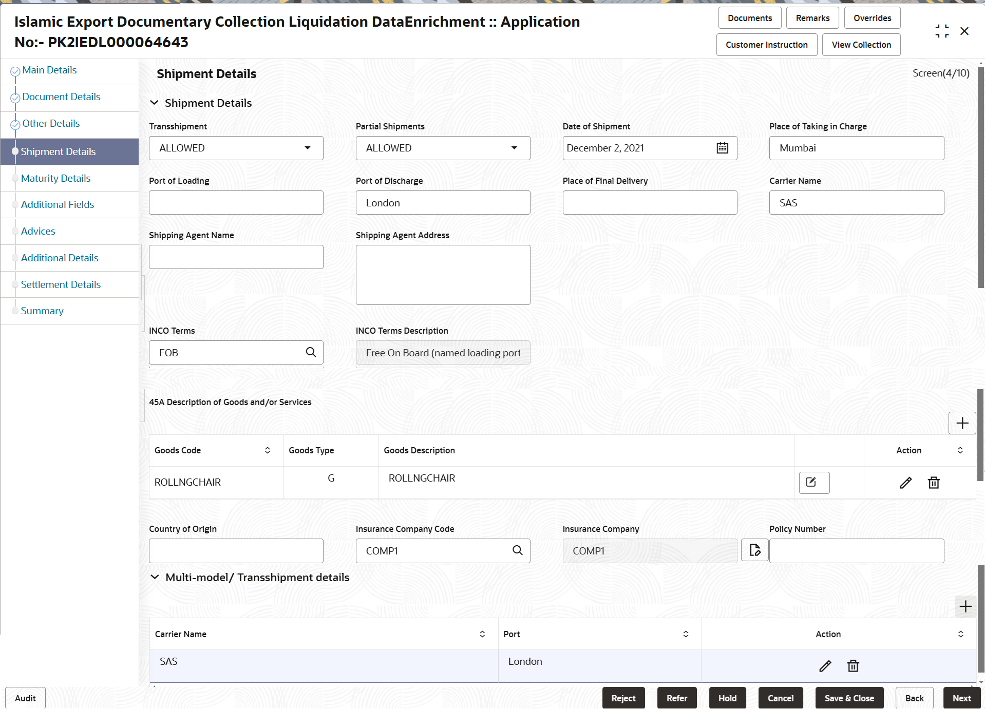 Description of deshipmentdetails.png follows