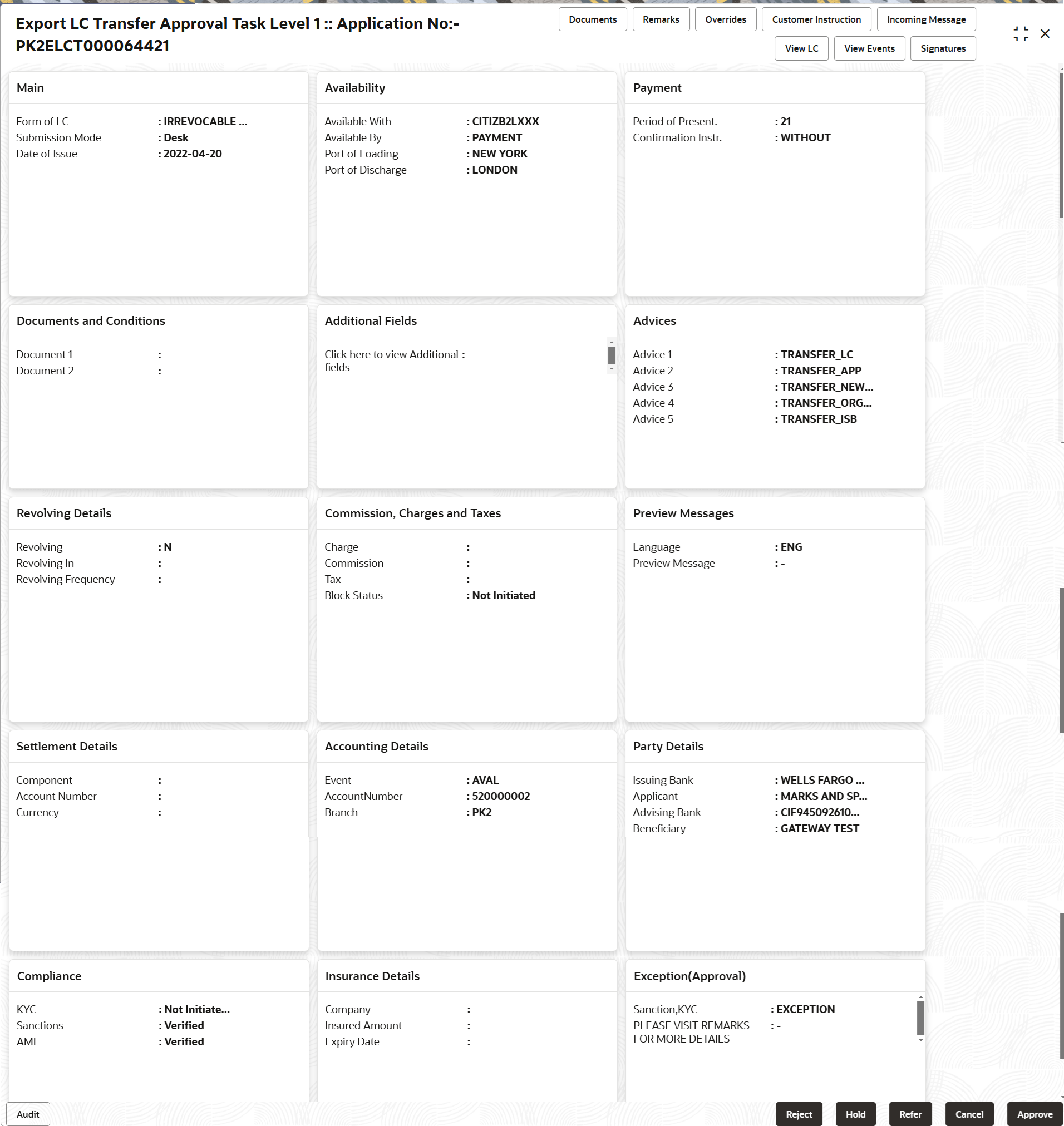 Description of approvalsummary.png follows Description of approvalsummary.png follows