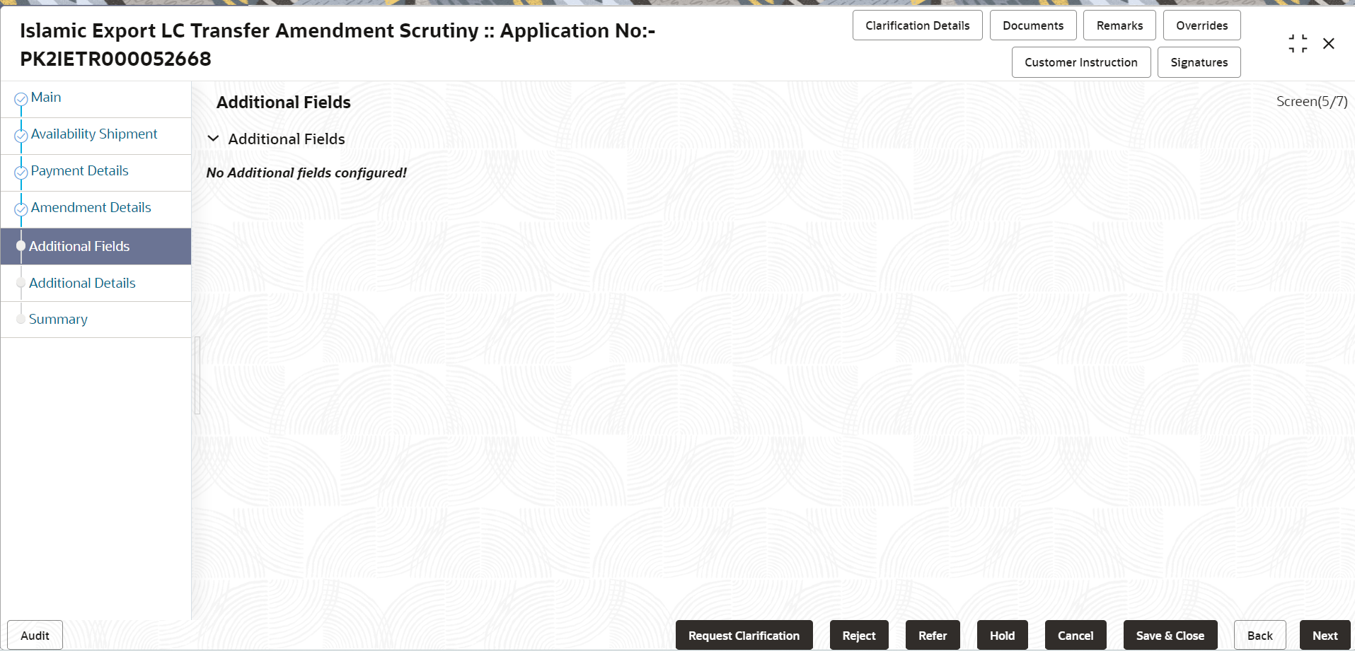 Description of scrutinyadditionalfields.png follows