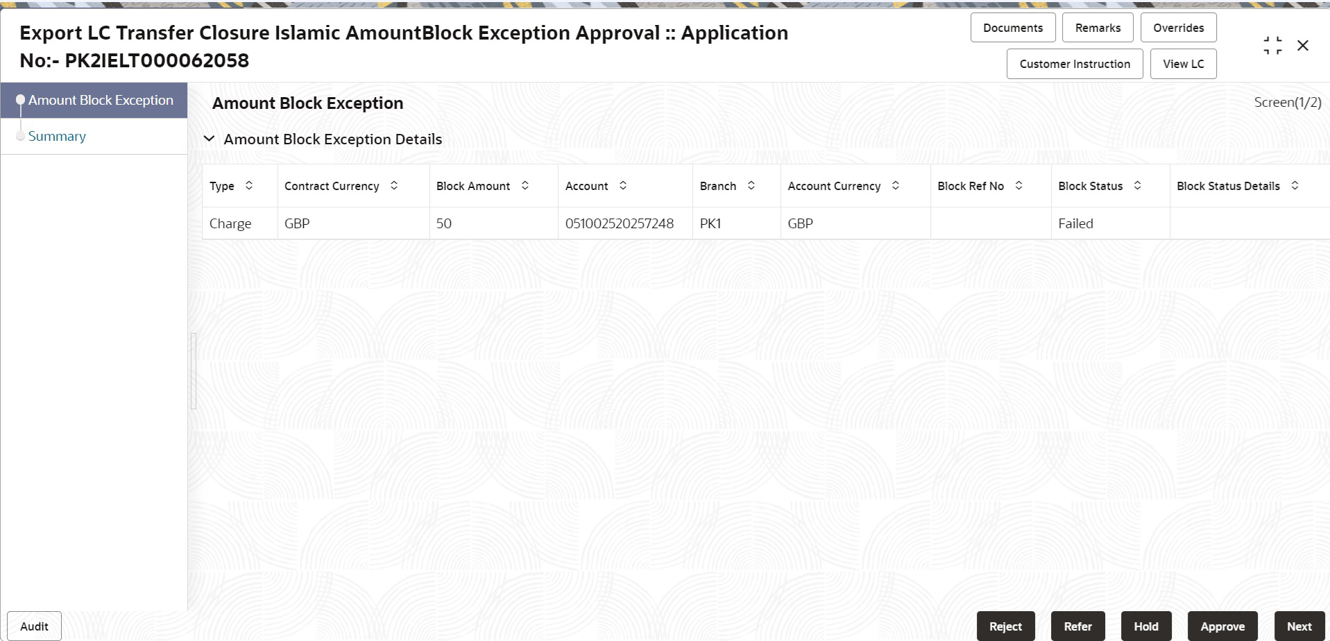Description of amountblockexception.png follows